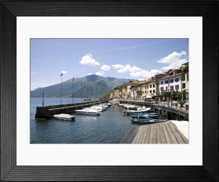 Framed Print : Domaso, Lake Como Framed Print : Domaso, Lake Como