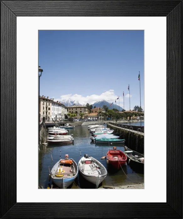 Framed Print : Domaso, Lake Como Framed Print : Domaso, Lake Como