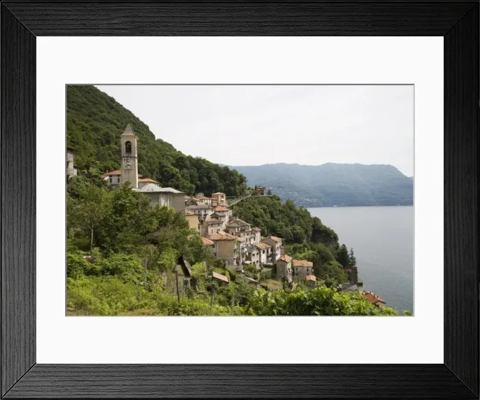Framed Print : Careno, Lake Como Framed Print : Careno, Lake Como
