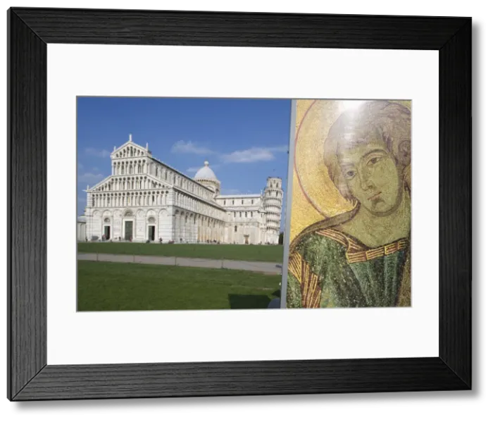 Framed Print : The Duomo (cathedral) and the Leaning Tower of Pisa Framed Print : The Duomo (cathedral) and the Leaning Tower of Pisa