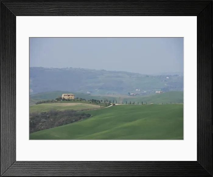 Framed Print : Farm near Pienza Framed Print : Farm near Pienza