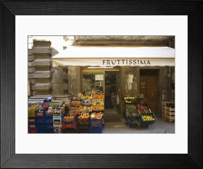 Framed Print : Grocery store Framed Print : Grocery store