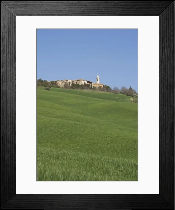Framed Print : Pienza, Val D Orcia Framed Print : Pienza, Val D Orcia