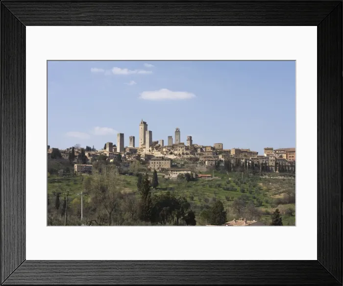Framed Print : San Gimignano Framed Print : San Gimignano