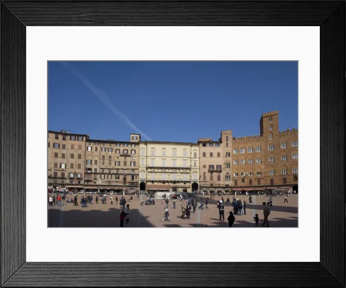 Framed Print : Piazza del Campo Framed Print : Piazza del Campo