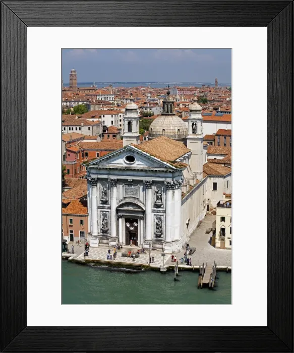 Framed Print : Gesuati Church Framed Print : Gesuati Church