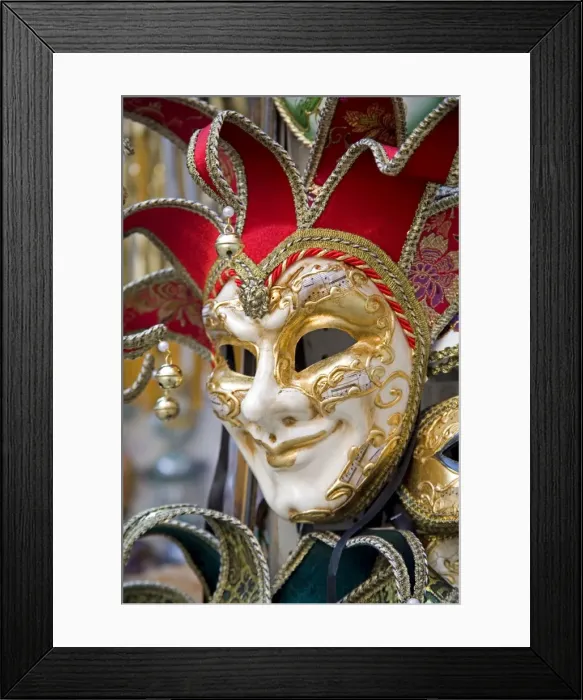 Framed Print : Venetian Mask Framed Print : Venetian Mask