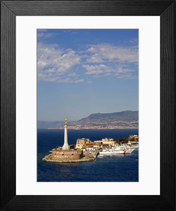 Framed Print : Madonnina del Porto statue Framed Print : Madonnina del Porto statue