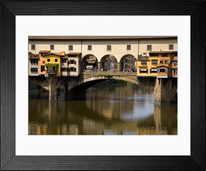 Framed Print : Arno River and Ponte Vecchio Framed Print : Arno River and Ponte Vecchio