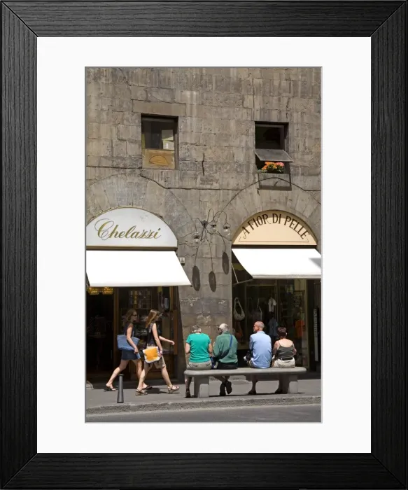 Framed Print : Via de Guicciardini Framed Print : Via de Guicciardini