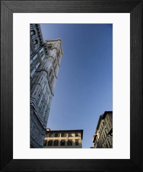 Framed Print : Campanile and Doumo Framed Print : Campanile and Doumo