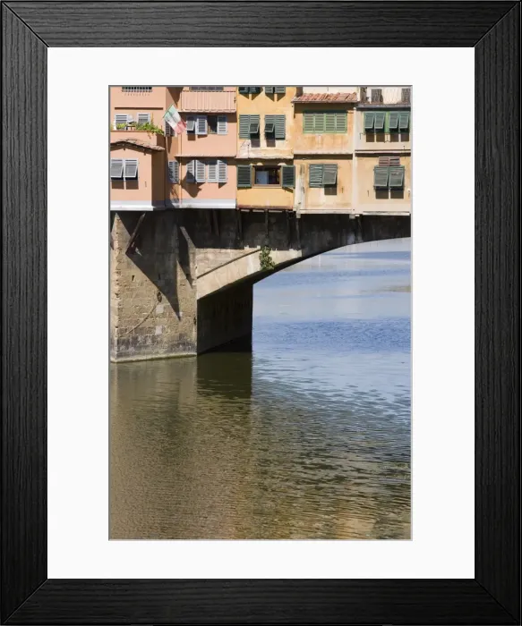 Framed Print : Detail of Ponte Vecchio bridge Framed Print : Detail of Ponte Vecchio bridge