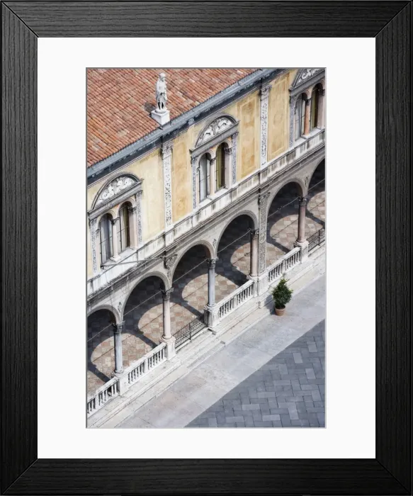 Framed Print : High view of Loggia Consiglio Framed Print : High view of Loggia Consiglio
