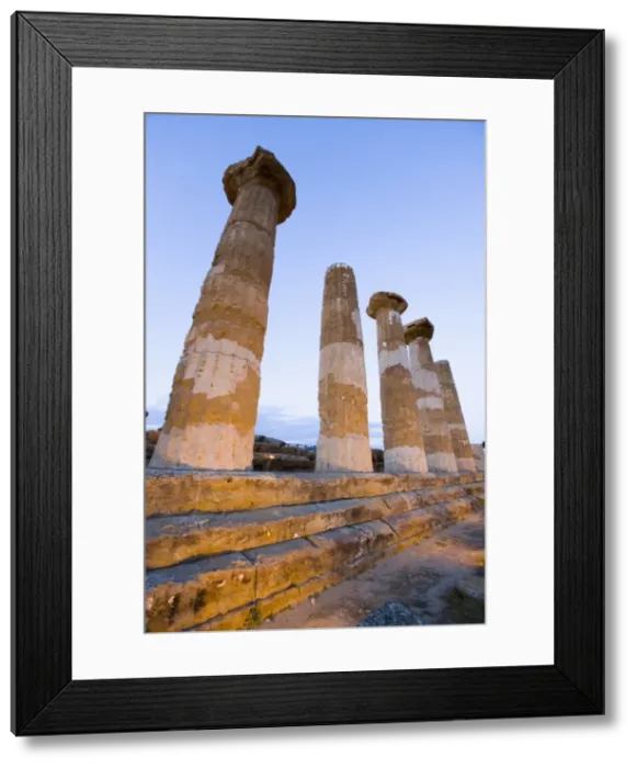 Framed Print : Temple of Heracles Framed Print : Temple of Heracles