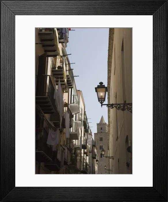 Framed Print : Narrow street Framed Print : Narrow street
