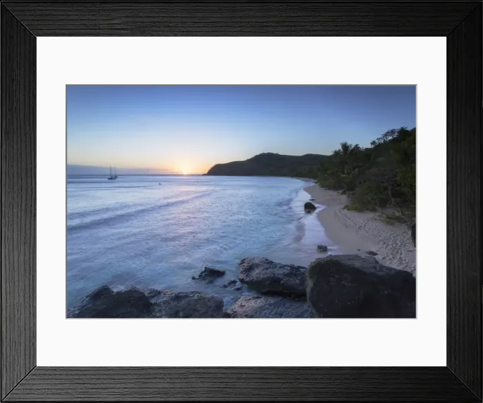 Framed Print : Waya Island at sunset, Yasawa Islands, Fiji, South Pacific, Pacific Framed Print : Waya Island at sunset, Yasawa Islands, Fiji, South Pacific, Pacific