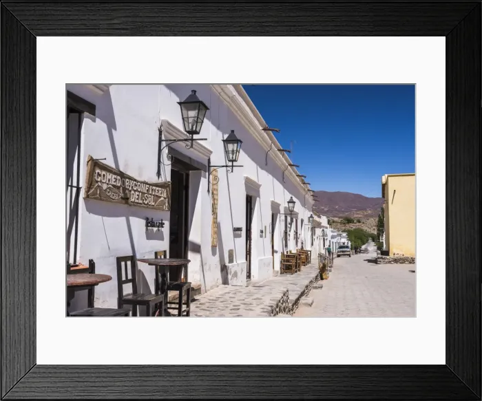 Framed Print : Cachi Town, Cachi Valley, Calchaqui Valleys, Salta Province, North Argentina, Argentina Framed Print : Cachi Town, Cachi Valley, Calchaqui Valleys, Salta Province, North Argentina, Argentina