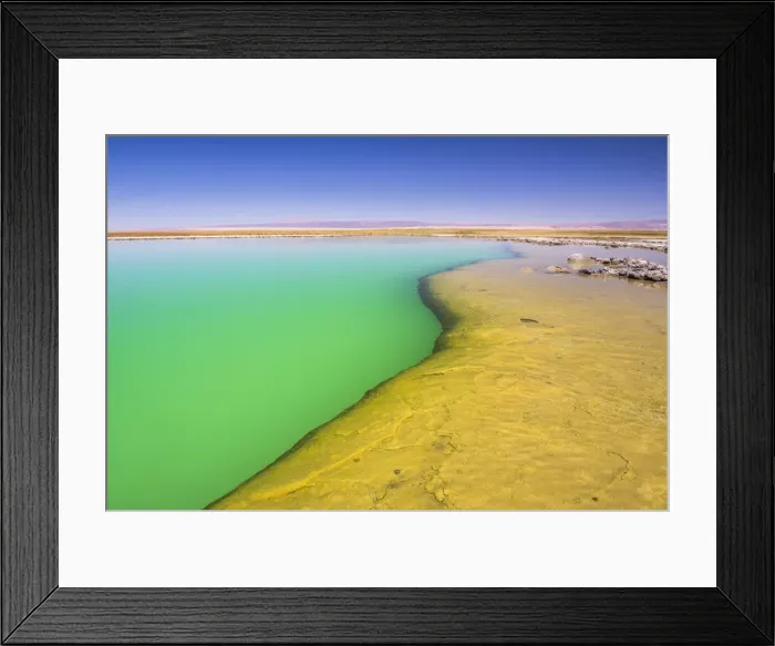 Framed Print : Laguna Cejar (floating salt lake lagoon), Atacama Desert, North Chile, Chile, South Framed Print : Laguna Cejar (floating salt lake lagoon), Atacama Desert, North Chile, Chile, South