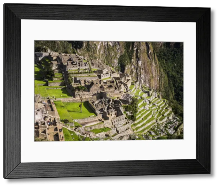Framed Print : Machu Picchu Inca ruins, UNESCO World Heritage Site, Cusco Region, Peru, South America Framed Print : Machu Picchu Inca ruins, UNESCO World Heritage Site, Cusco Region, Peru, South America