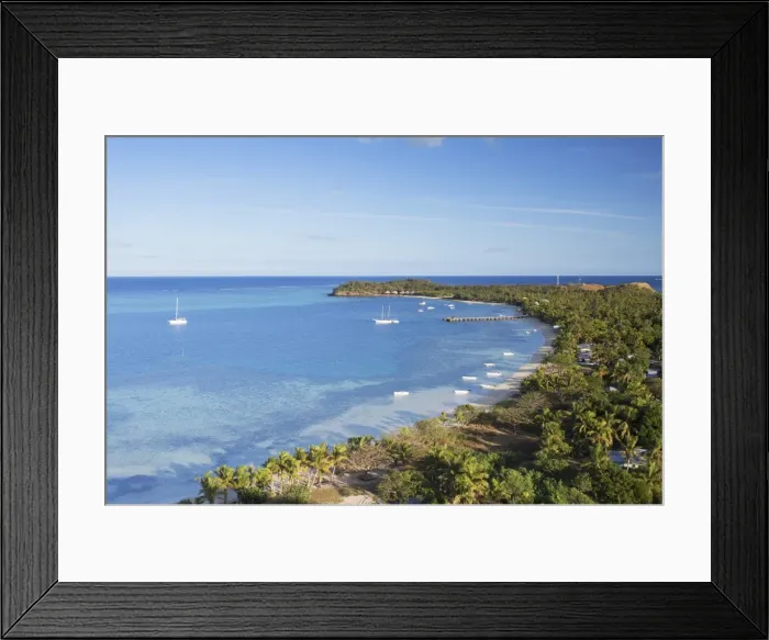 Framed Print : View of Mana Island, Mamanuca Islands, Fiji, South Pacific, Pacific Framed Print : View of Mana Island, Mamanuca Islands, Fiji, South Pacific, Pacific