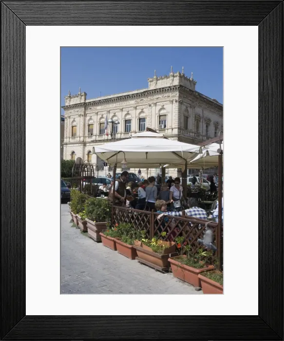 Framed Print : Cafe, Camera di Commercio Framed Print : Cafe, Camera di Commercio