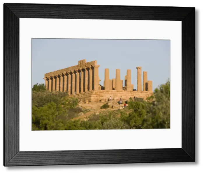 Framed Print : Temple of Hera Framed Print : Temple of Hera
