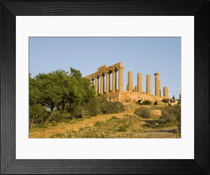 Framed Print : Temple of Hera Framed Print : Temple of Hera