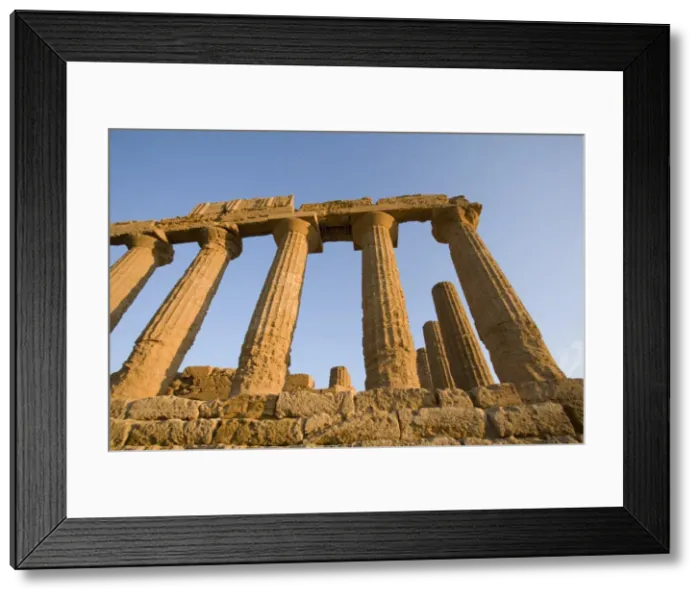 Framed Print : Temple of Hera Framed Print : Temple of Hera