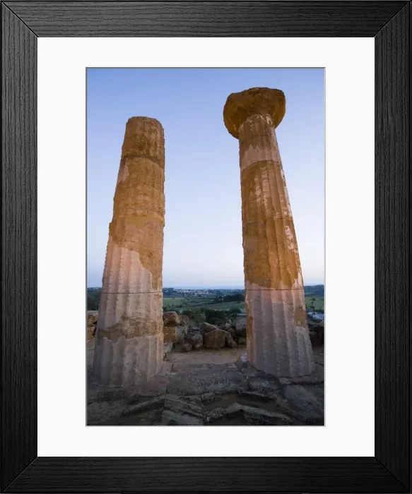 Framed Print : Temple of Heracles Framed Print : Temple of Heracles