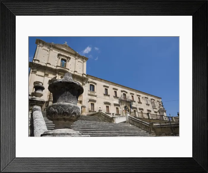 Framed Print : Steps leading to San Francisco church Framed Print : Steps leading to San Francisco church