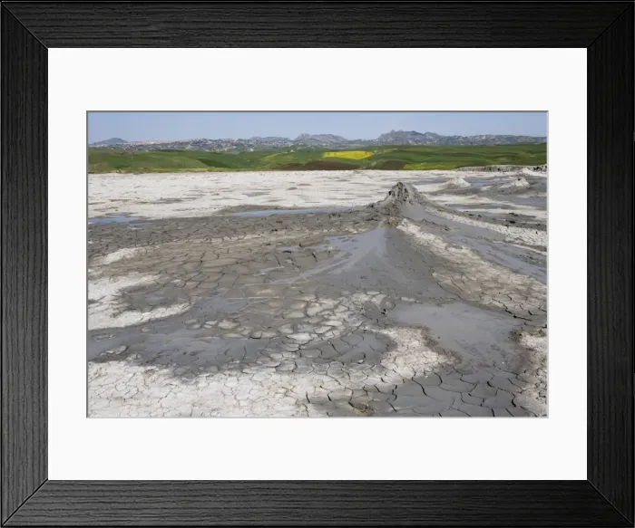 Framed Print : Hot mud, Vulcanetti di Macalube