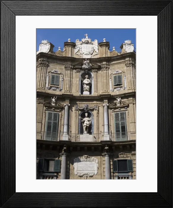 Framed Print : Facade, Quattro Canti Framed Print : Facade, Quattro Canti