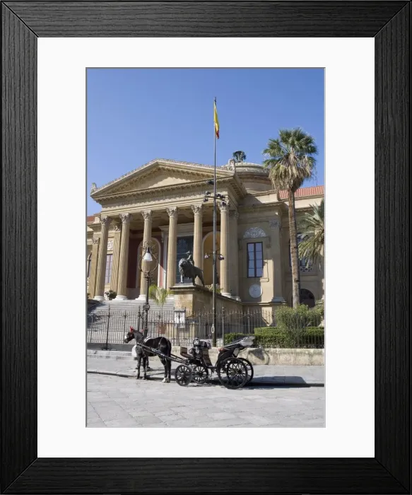 Framed Print : Teatro Massimo Framed Print : Teatro Massimo