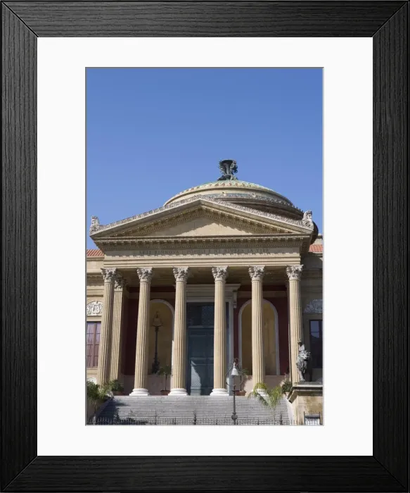 Framed Print : Teatro Massimo Framed Print : Teatro Massimo