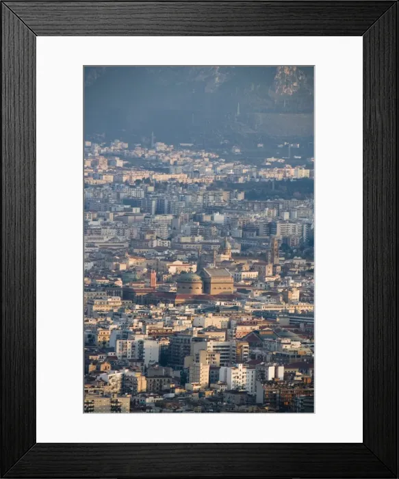 Framed Print : View of Palermo