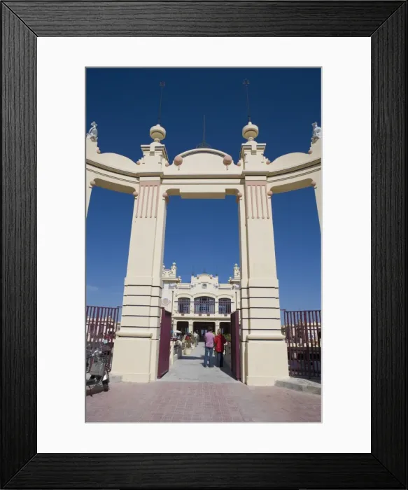 Framed Print : Entrance to pier Framed Print : Entrance to pier
