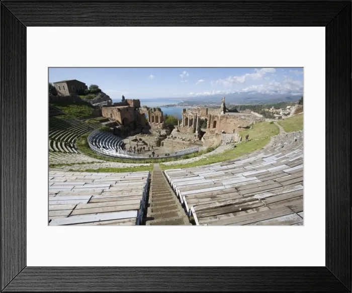 Framed Print : Greek theatre Framed Print : Greek theatre