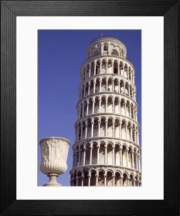 Framed Print : Leaning Tower of Pisa Framed Print : Leaning Tower of Pisa