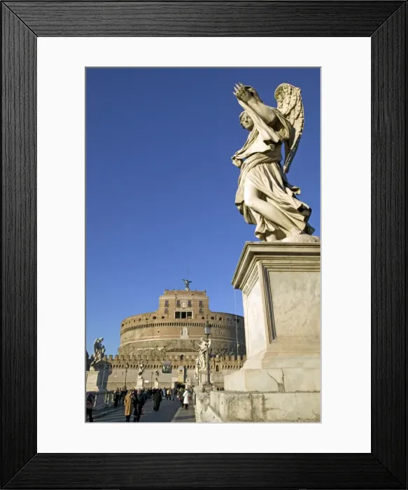 Framed Print : St. Angelo Castle (Castello San Angelo) and St Framed Print : St. Angelo Castle (Castello San Angelo) and St