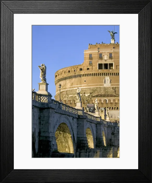 Framed Print : St. Angelo Castle (Castello San Angelo) and St Framed Print : St. Angelo Castle (Castello San Angelo) and St