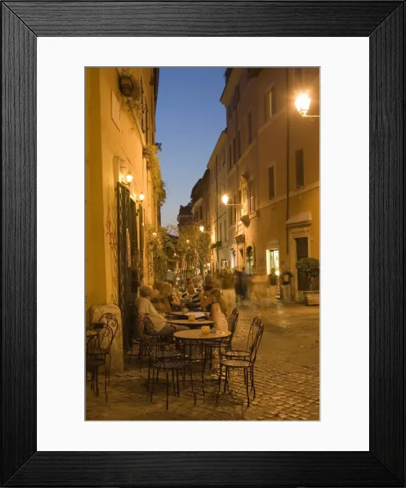 Framed Print : Scala Street Framed Print : Scala Street