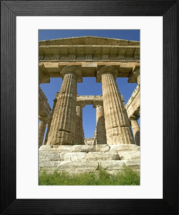 Framed Print : Temple of Poseidon (Neptune)