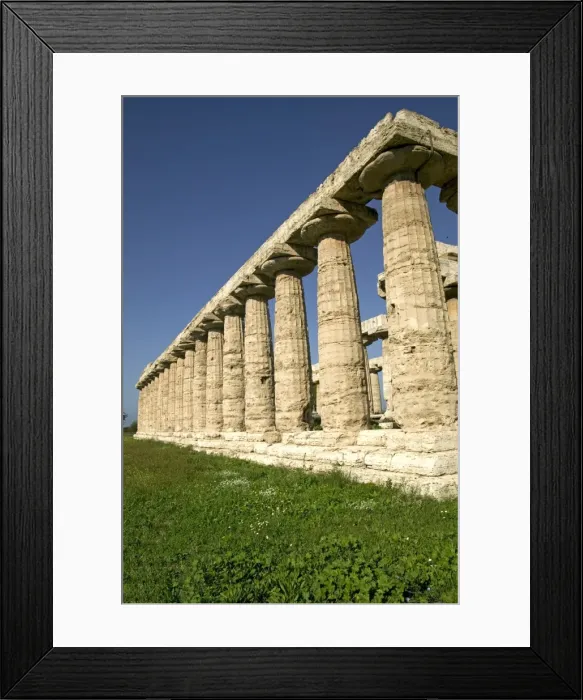 Framed Print : Temple of Hera (Basilica) Framed Print : Temple of Hera (Basilica)