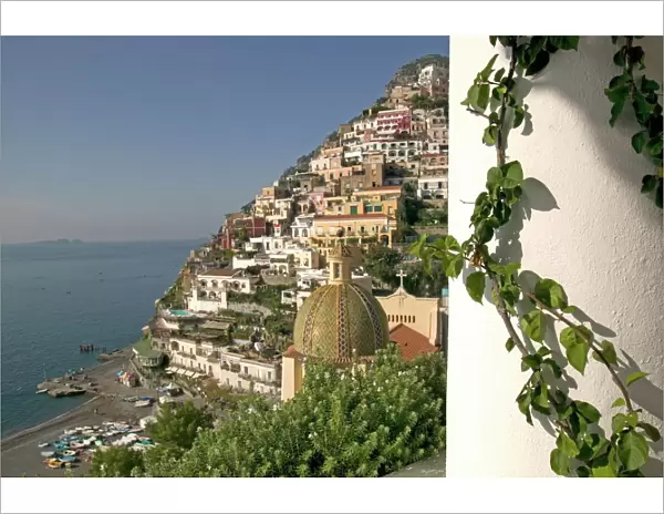 Positano, view from Hotel Sirenuse