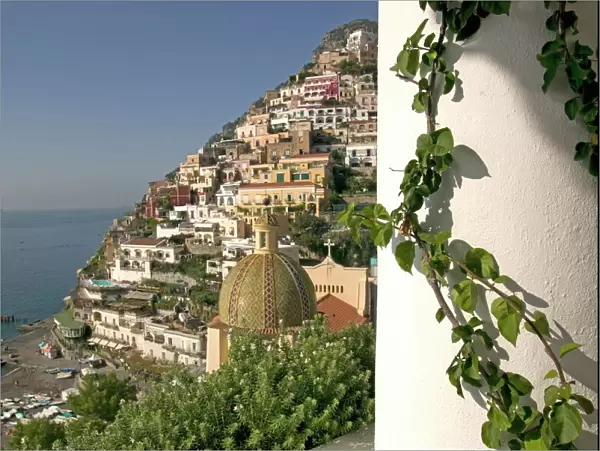 Positano, view from Hotel Sirenuse