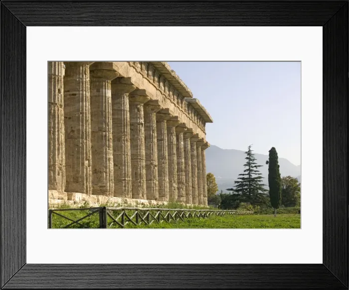Framed Print : Temple of Poseidon (Neptune) Framed Print : Temple of Poseidon (Neptune)