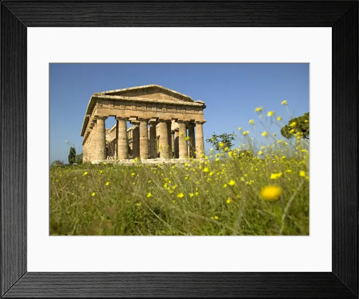 Framed Print : Temple of Poseidon (Neptune) Framed Print : Temple of Poseidon (Neptune)