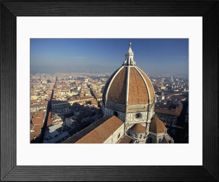 Framed Print : View from the Campanile of the Duomo Framed Print : View from the Campanile of the Duomo