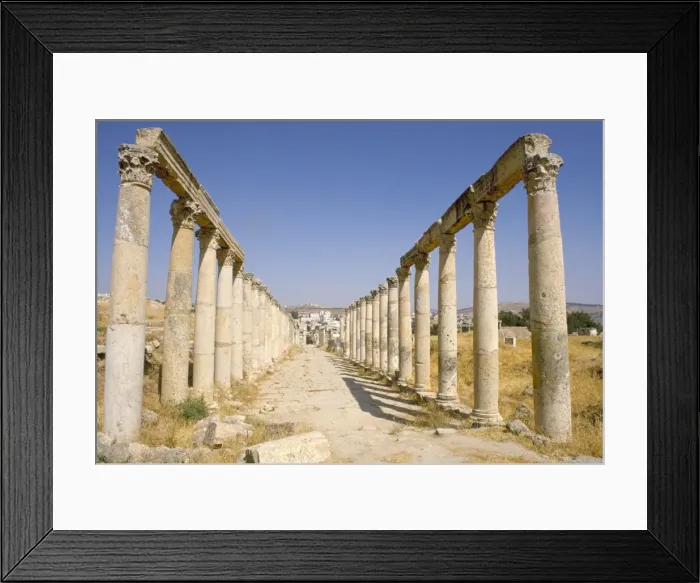 Framed Print : West colonnaded street Framed Print : West colonnaded street