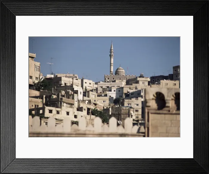 Framed Print : Abu Darwish mosque on Jebel Ashrafieh Framed Print : Abu Darwish mosque on Jebel Ashrafieh